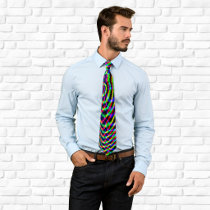 Neon Streamers Tie ties
