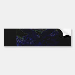 Neon Wings Bumper Stickers