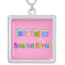 Neonatal Nurse Sterling Pendant Necklace