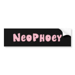 NeoPhoey Bumper Sticker bumper stickers