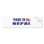 NEPAL bumper stickers