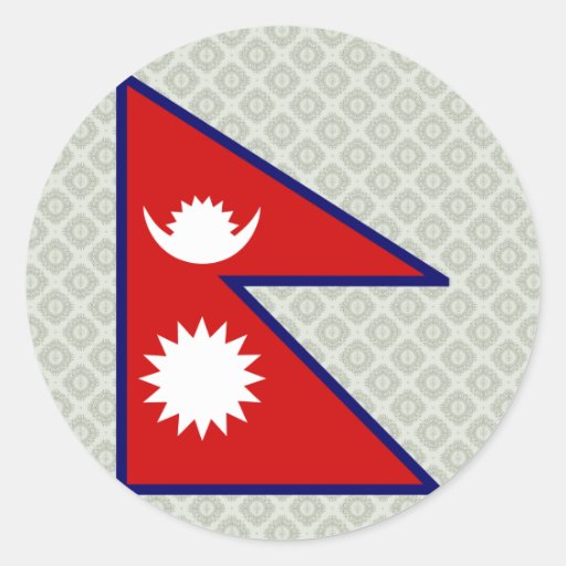 Nepal High quality Flag Sticker