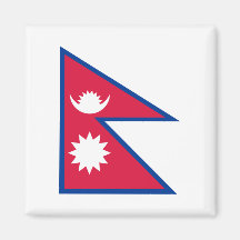 Nepal – Nepali Flag Magnets