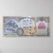 Nepalese Banknote Portfolio Poster