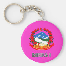 Nepalese Emblem Key Chains