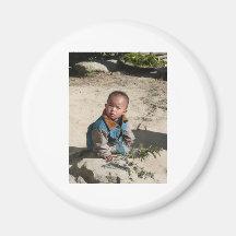 Nepali boy refrigerator magnets
