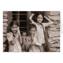 Nepali children cards