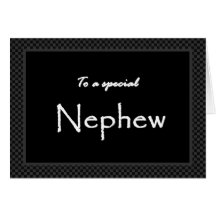 NEPHEW Ring Bearer  Invitation  Customisable Card