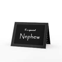 NEPHEW Ring Bearer Wedding Invitation