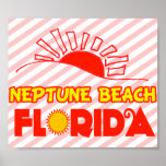 Neptune Beach, Florida Print
