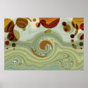 Neptune's MOONS - Abstract Poster posters
