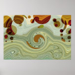 Neptune's MOONS - Abstract Poster posters