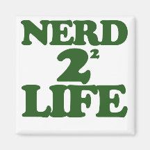 Nerd 4 Life Fridge Magnets