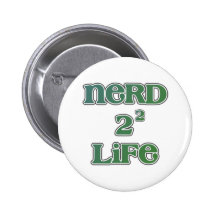 Nerd 4 Life Squared Buttons
