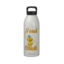 Nerd Chick Drinking Bottles