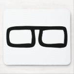 nerd eyeglasses mousepads