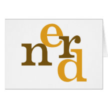 Nerd Greeting Card