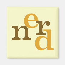 Nerd Identity Refrigerator Magnet
