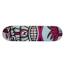 Nerd Mascot Skate Deck