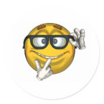 Nerd - toon stickers