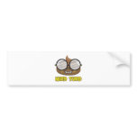 nerd turd with text bumper stickers
