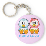 Nerd Valentine: Computer Geek Leet Speak Love keychains