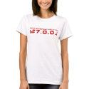 "Nerds" Please Return to Home Ladies Fitted Babydo t-shirts