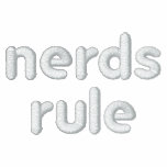 Nerds rule - Embroidered Shirt embroidered shirts