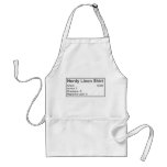 Nerdy Linen Roleplay Geek Gamer Armor Shirt aprons