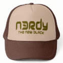 NERDY - THE NEW BLACK hats