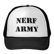 NERF ARMY TRUCKER HATS