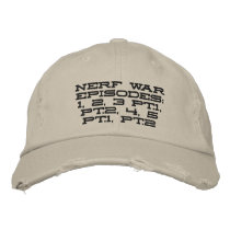 Nerf War: The Hat Embroidered Hat