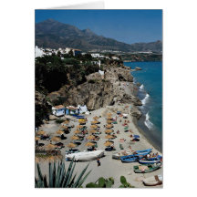Nerja, Malaga, Spain Card