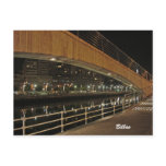Nervión river at Bilbao Postcard