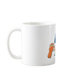NESRA Classic White Ceramic Mug - Logo & Creature