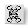NESS SKULL & BONES LOGO PINS