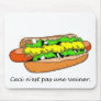 N'est Pas Une Weiner Mouse Pads