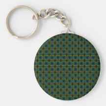 Nested Squares Key Chain