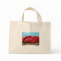 Nested, Striped Tote Bags