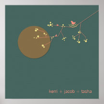 Nesting Bird + Family | *02 | Print | Poster