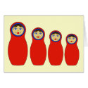 Nesting Peg Dolls cards