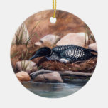Nesting Time Loon Ornament
