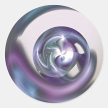 Nestled Sphere Sticker