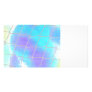 Net background with light blue personalized photo card