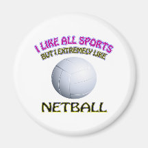 Netball designs magnet