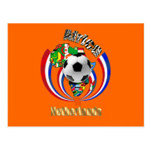 Netherlands Africa Oranje Soccer Ball Gifts Postcards