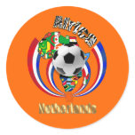 Netherlands Africa Oranje Soccer Ball Gifts stickers