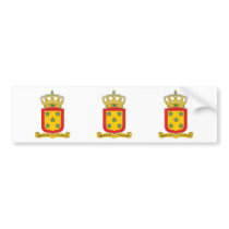 Netherlands Antilles Coat of Arms Bumper Stickers