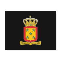 Netherlands Antilles Coat of Arms Post Card