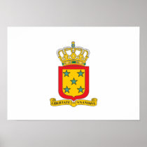 Netherlands Antilles Coat of Arms Poster